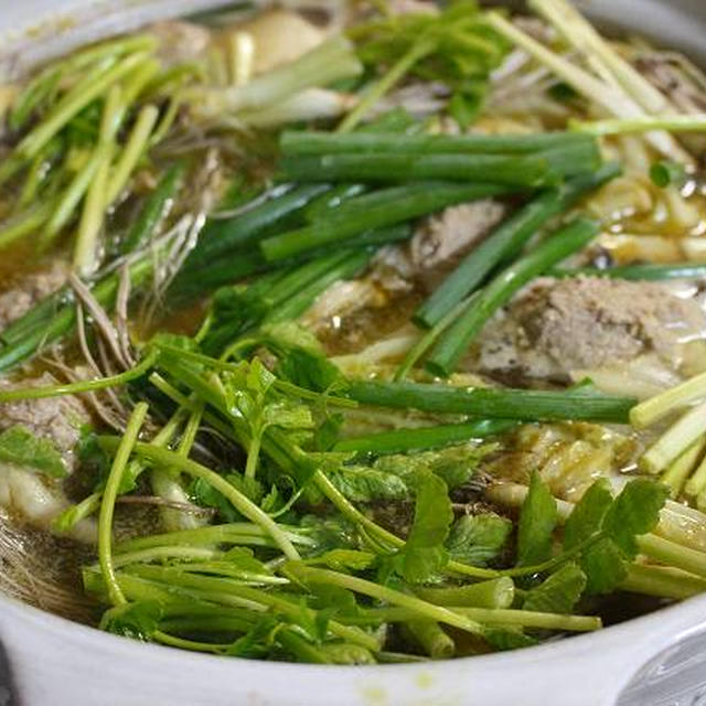 カレー風味の肉団子鍋