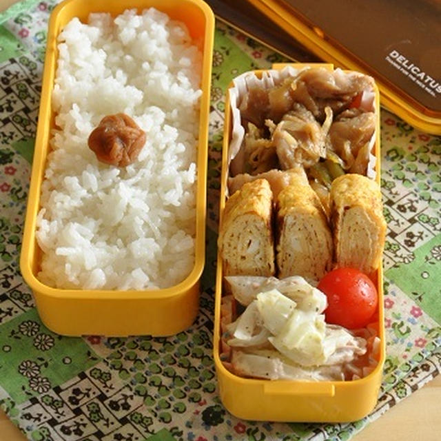 温め直して詰めるだけ！楽チンボリューム弁当