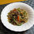 ■牛肉と６種の野菜のオイスター炒め