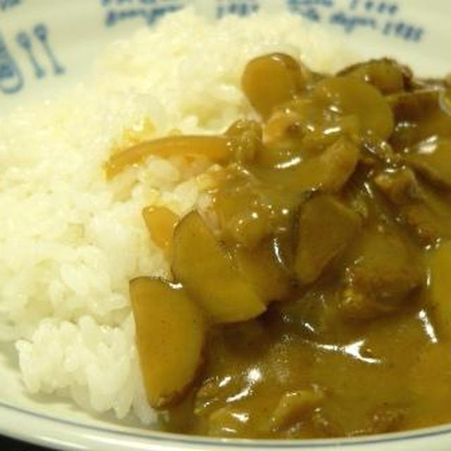 牛肉とごぼうの米粉カレー、と、あなたならどうする？