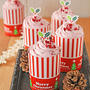クリスマスカップシフォン☆美味なミルキーベリークリーム！！