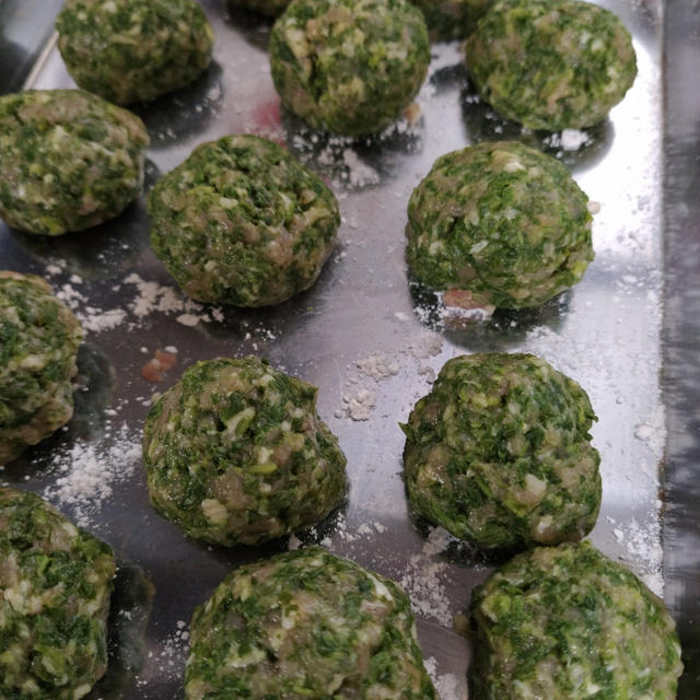 大根菜バーグ