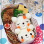*バレンタイン*仲良しクマちゃんのお弁当♪