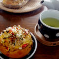 春キャベツ・・お好み焼きパン＆仕込中にゃ♪