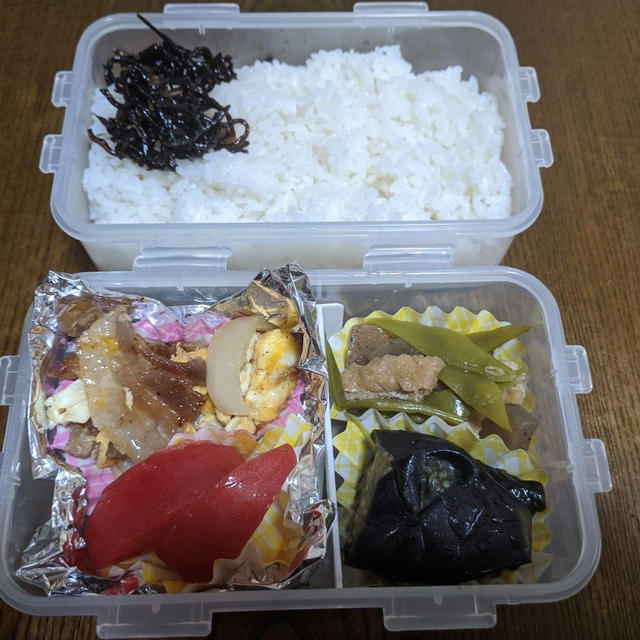 今日の弁当