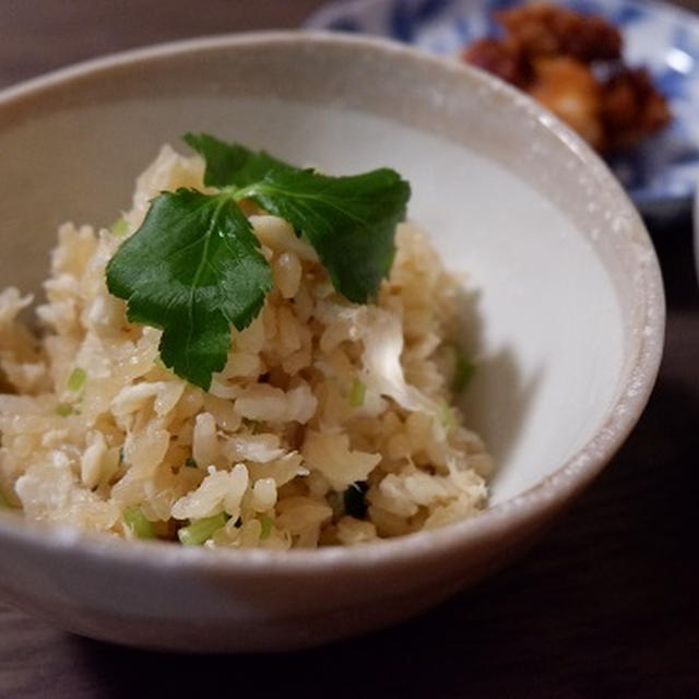 春のご飯　鯛めし　次の日アレンジも