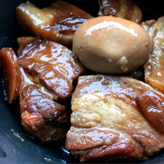 家族が喜ぶ人気メニュー☆豚バラの角煮@GABAN、カイエンペパー