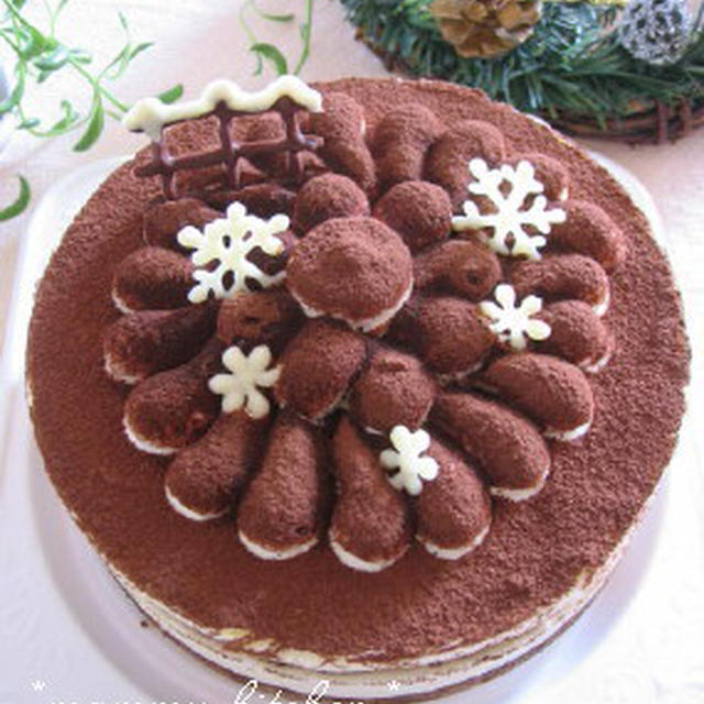 ヘルシーティラミスケーキ〜♪