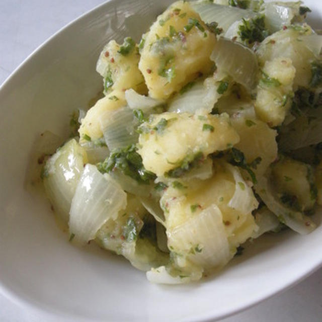 Insalata calda di patate ai prezzemoli じゃが芋のパセリサラダ
