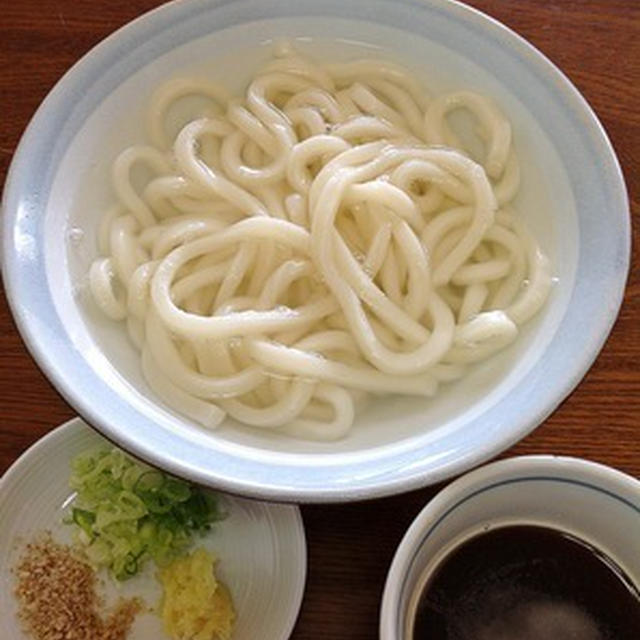 朝ごはんに「釜揚げうどん」