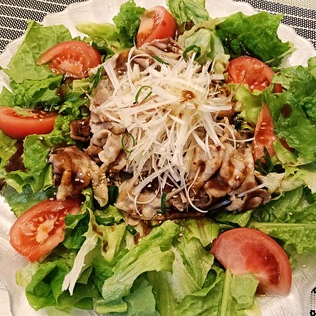 味付けは焼き肉のタレで簡単に♪しゃぶしゃぶ肉de焼き肉～♡