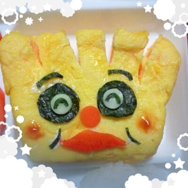 クリームパンダちゃん卵焼き　作り方☆