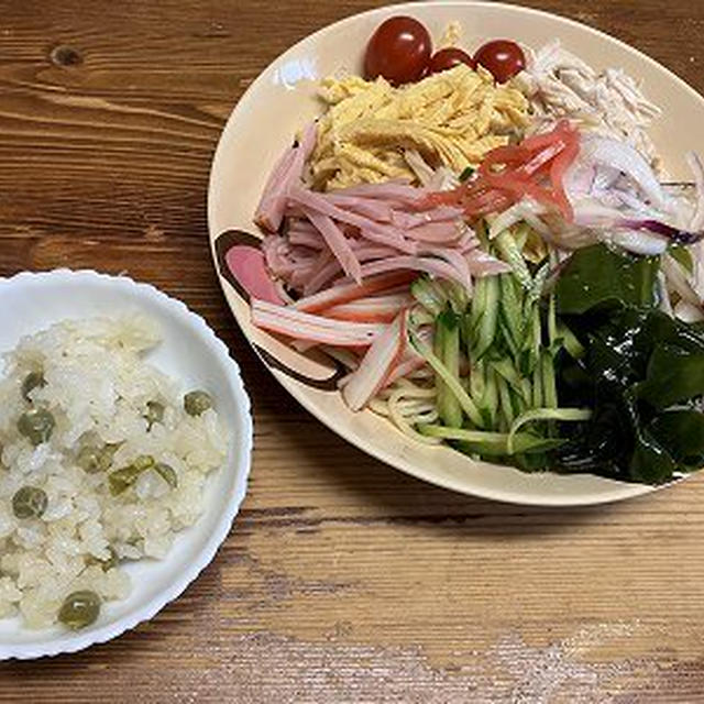 冷麺。草刈り