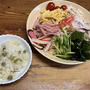 冷麺。草刈り