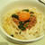釜玉うどん・納豆トッピングで☆
