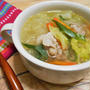 簡単！！豚バラ肉と白菜の春雨スープの作り方/レシピ