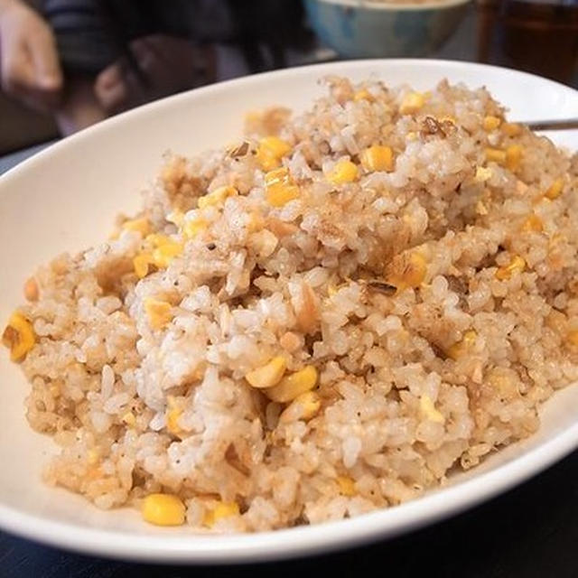 相性抜群！鮭コーンチャーハン｜もっていってるよ。応援メッセージ