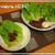 サラダ菜でお肉を包んで食べましょう♪　～レシピは『甘辛牛肉のサラダ菜包み』です～