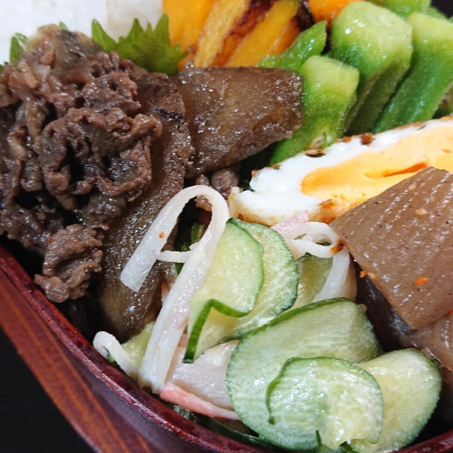 牛時雨煮その他弁当