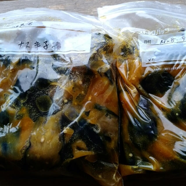 保存食 なすの辛子漬 By コマッティさん レシピブログ 料理ブログのレシピ満載