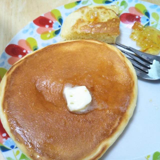 朝ごはん☆BRUNO（ブルーノ）でホットケーキ