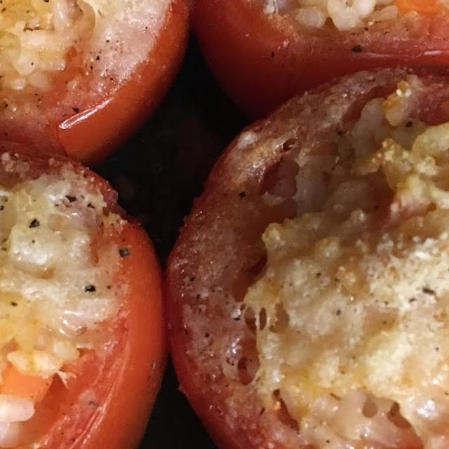 トマトのご飯詰め - Pomodori ripieni - 