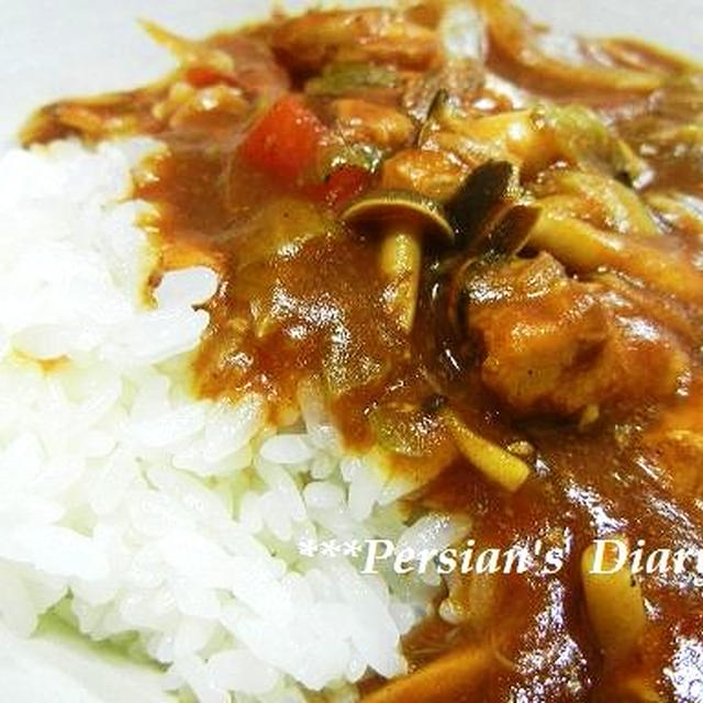 野菜たっぷり！鯖とトマトのカレー♪