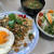 ガパオライス風ご飯。ダウンケット