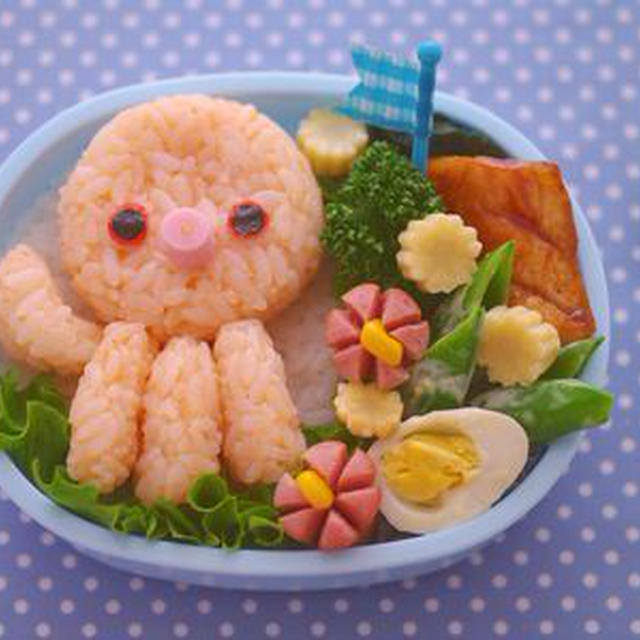 育児応援隊「ひっぱりダコ」のお弁当