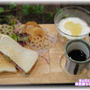 Cafe風☆ＢＬＴチーズサンドモーニング(簡単すぎるレシピ)