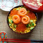レモン香る☆バラの花サーモンのちらし寿司【#ひな祭り　#簡単　#和食】