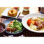 「新鮮野菜のポトフ＆サーモンたたき」の夕飯