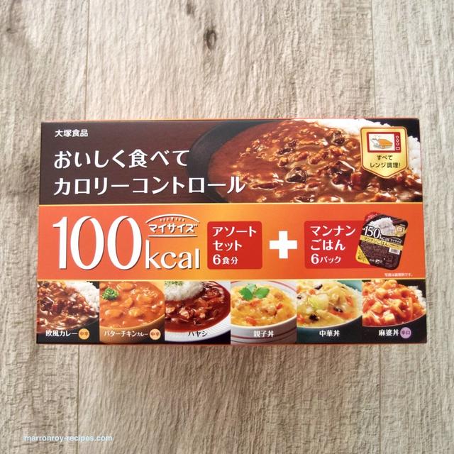 コストコ新商品！“大塚食品 100kcalマイサイズ アソートセット＋マンナンごはん”