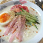 豆乳とめんつゆで簡単☆　コングクス風細うどん