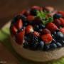 berry*berry*レアチーズケーキ。