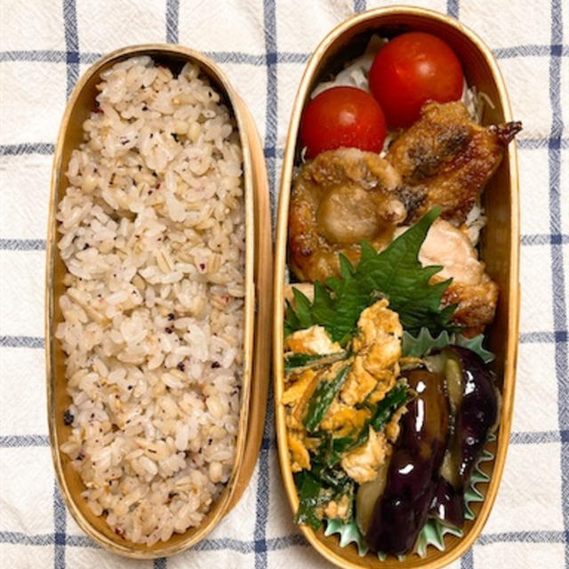 20250508レンジ唐揚げ弁当＆定期健康診断結果2025