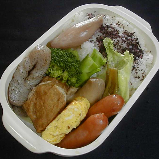 ゆかりご飯のお弁当