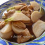 かぶと油揚げの煮物♪