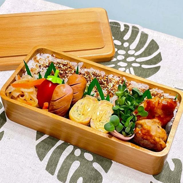 【お弁当】1月8日＊折り返しの水曜日!!!!!簡単弁当