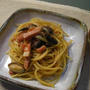 プチトマトでパスタ