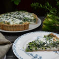 Egg White Quiche with Spinach ほうれん草のエッグホワイトキッシュ