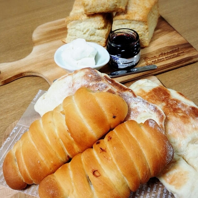 手作りパン&スコーンブランチ
