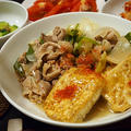 ほっこりやさしい。豚肉と豆腐の炒め煮
