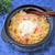 ぐつぐつはご馳走。お夜食にも。トマト味が優しい『キャベツトマト鍋焼きパスタ』