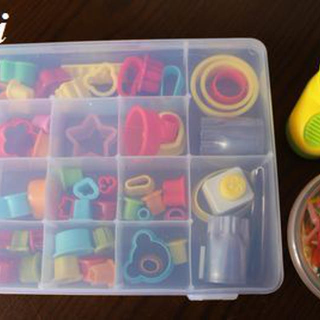 キャラ弁作りの道具たち