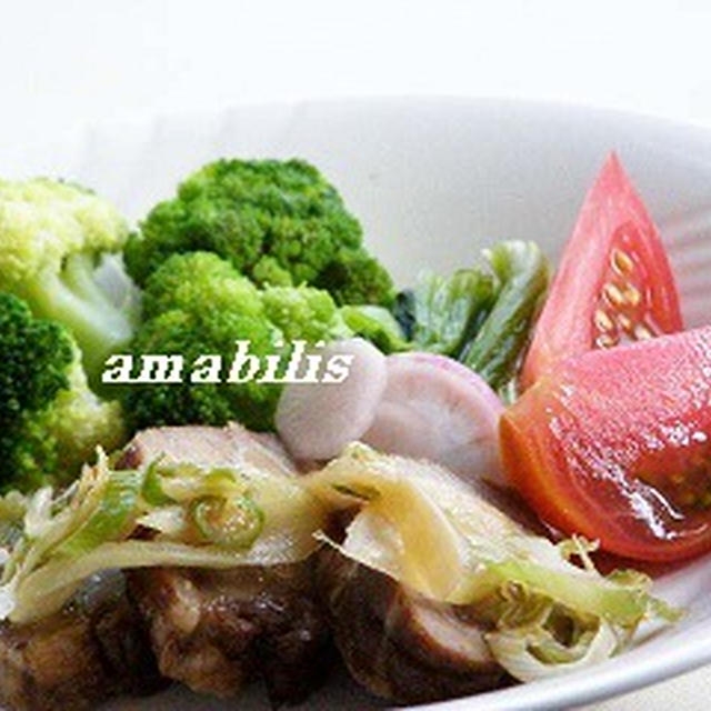 ポークと野菜のセット