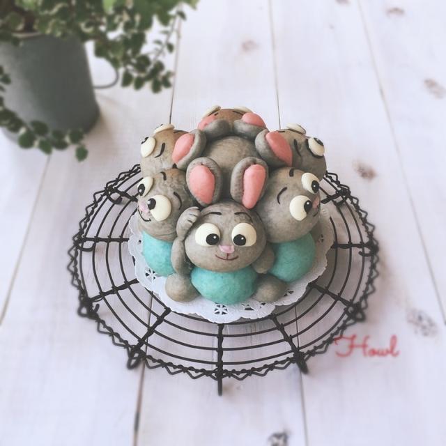 ズートピア♡ジュディのちぎりパン