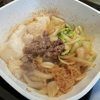 養命酒製造　家醸本みりんですき焼き風肉豆腐♪