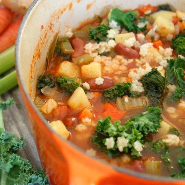 Ginger Minestrone Soup生姜ミネストローネ
