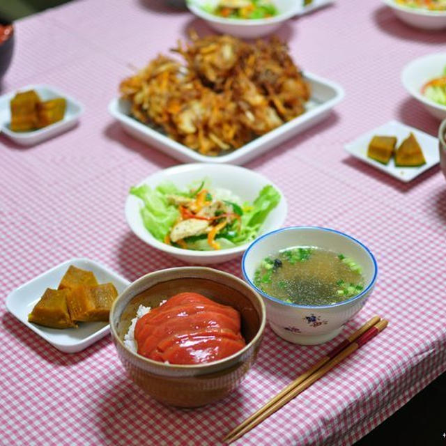 食べ過ぎ注意のサックサクかき揚げ